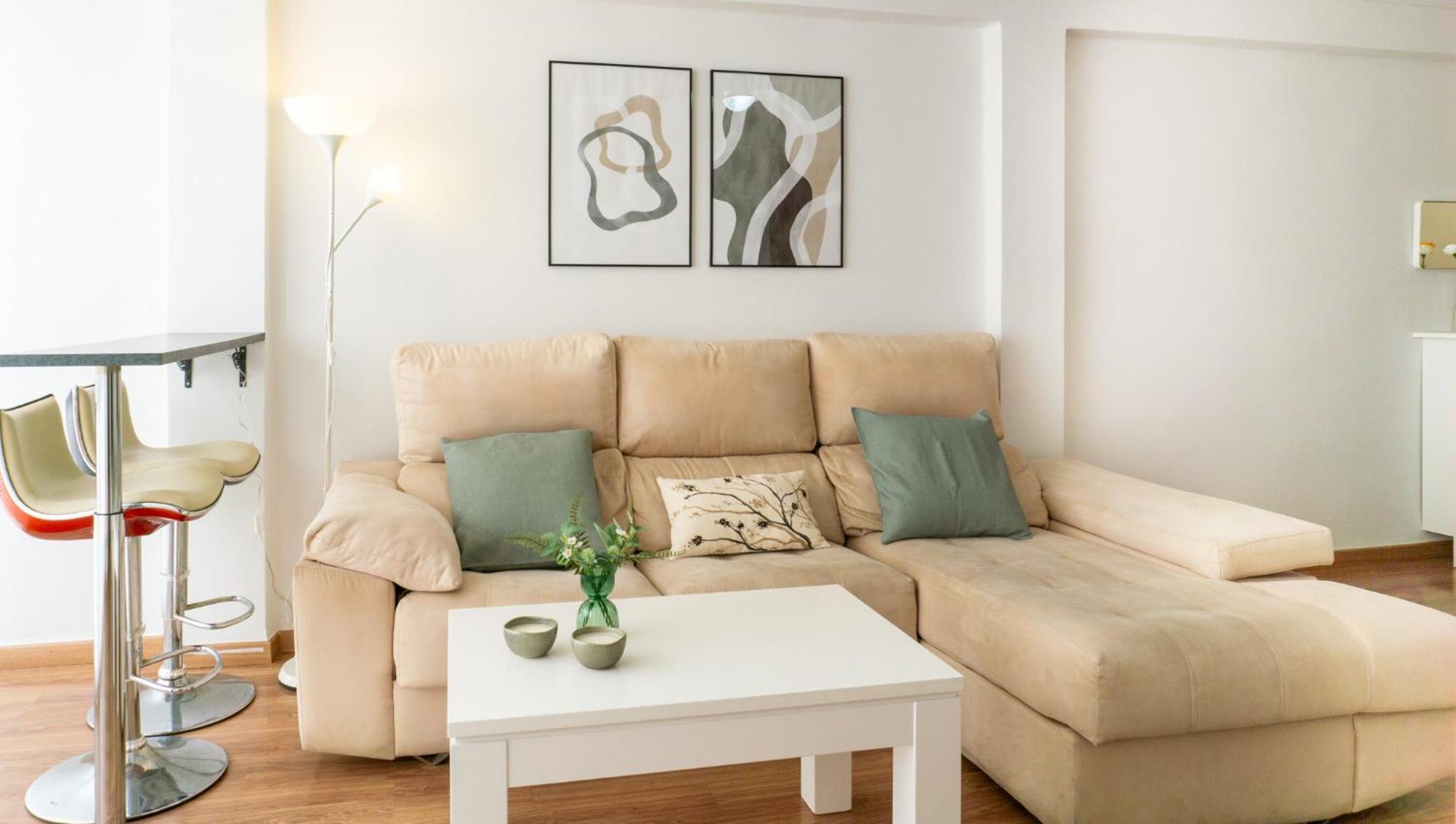 Elegant Malaga Retreat Apartment Bagian luar foto